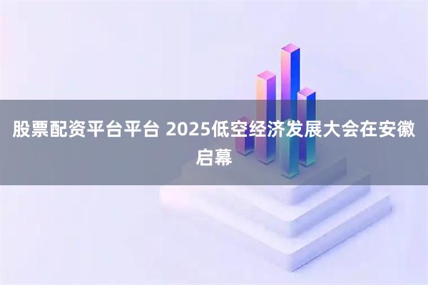 股票配资平台平台 2025低空经济发展大会在安徽启幕